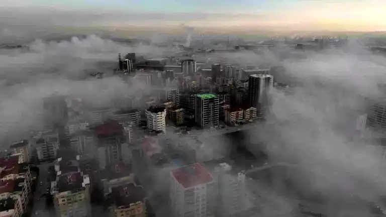 Bursa'da Sisli Sabah: Dron Görüntüleri Hayran Bıraktı!