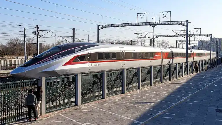 Dünyanın En Hızlı Elektrikli Treni: CR450!